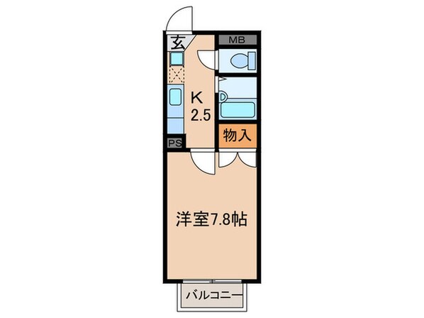 ベルハウスの物件間取画像